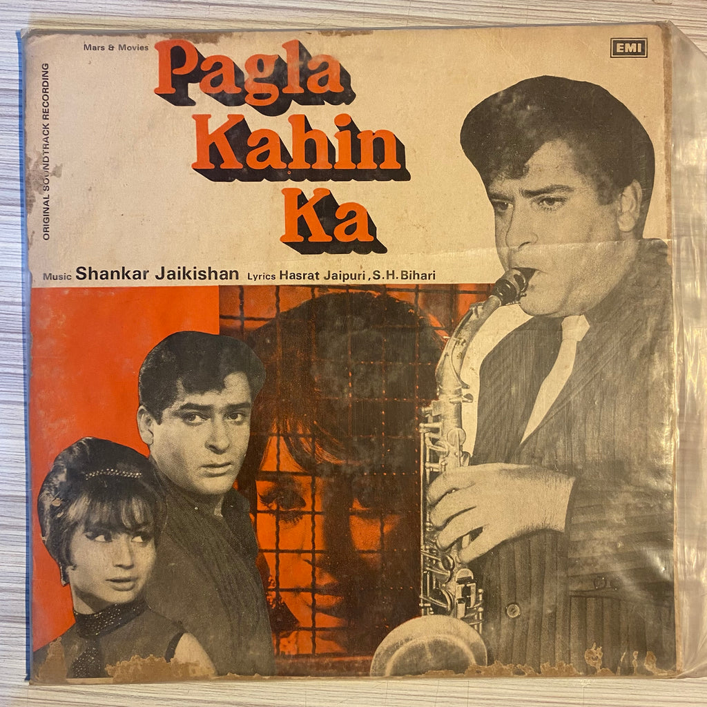 Shankar Jaikishan – Pagla Kahin Ka (Used Vinyl - VG) PB Marketplace