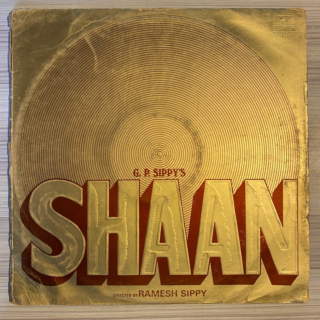 R. D. Burman ‎– Shaan = शान (Used Vinyl - VG) PB Marketplace
