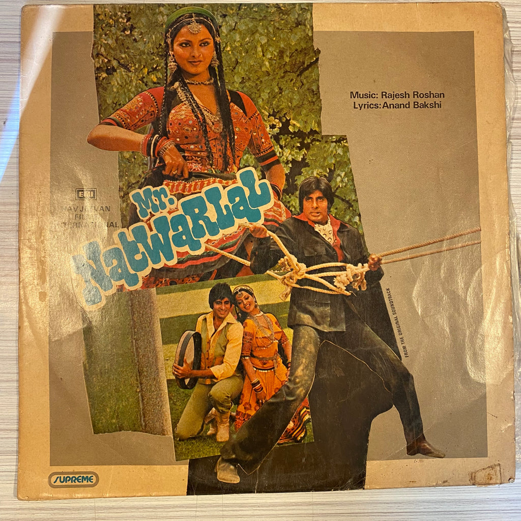 Rajesh Roshan, Anand Bakshi – Mr. Natwarlal (Used Vinyl - VG) PB Marketplace