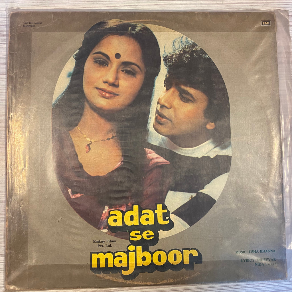 Usha Khanna – Adat Se Majboor (Used Vinyl - VG) PB Marketplace