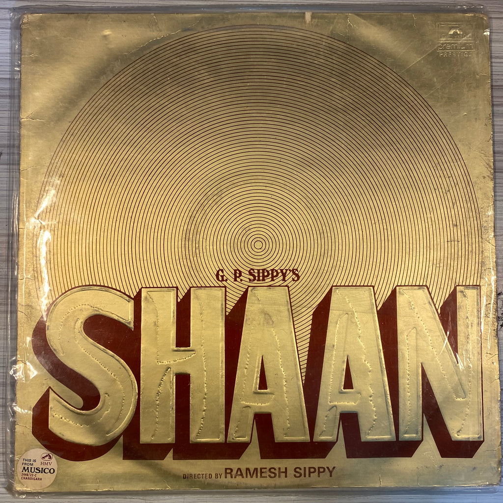 R. D. Burman ‎– Shaan = शान (Used Vinyl - G) PB Marketplace