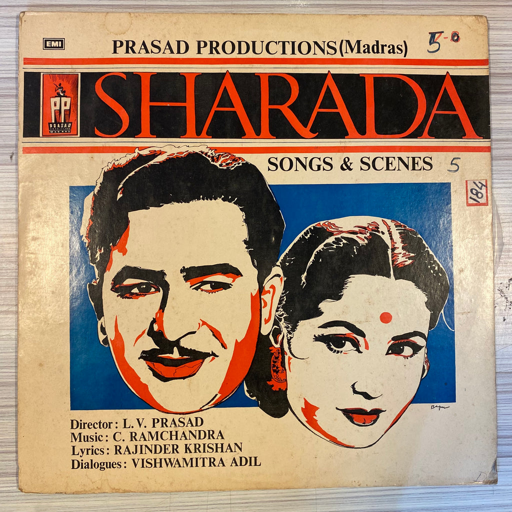 C. Ramchandra, Rajinder Krishan – Sharada (Used Vinyl - VG+) PB Marketplace