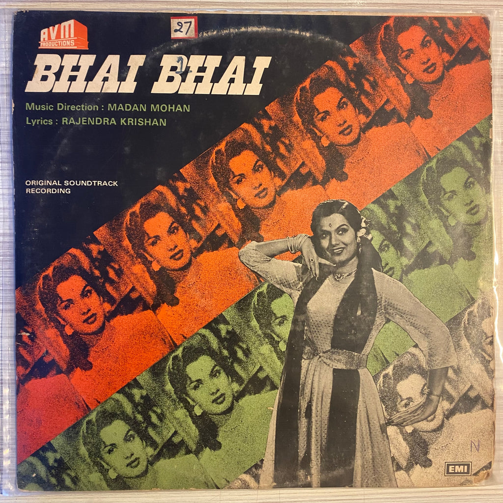 Madan Mohan, Rajendra Krishan – Bhai Bhai (Used Vinyl - VG+) PB Marketplace
