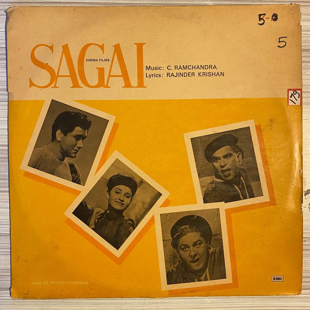 C. Ramchandra, Rajinder Krishan – Sagai (Used Vinyl - VG) PB Marketplace