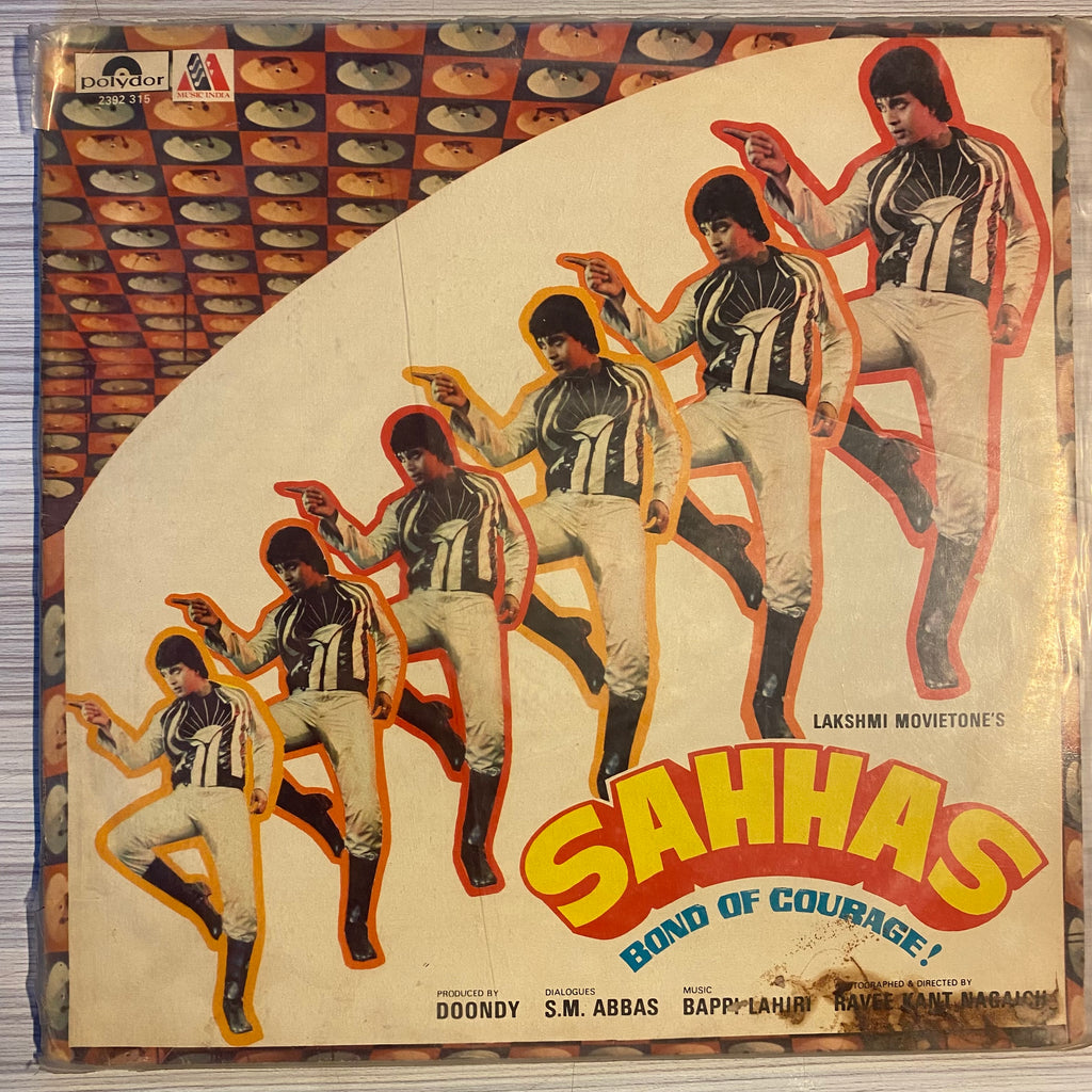 Bappi Lahiri – Sahhas (Bond Of Courage!) (Used Vinyl - G) PB Marketplace