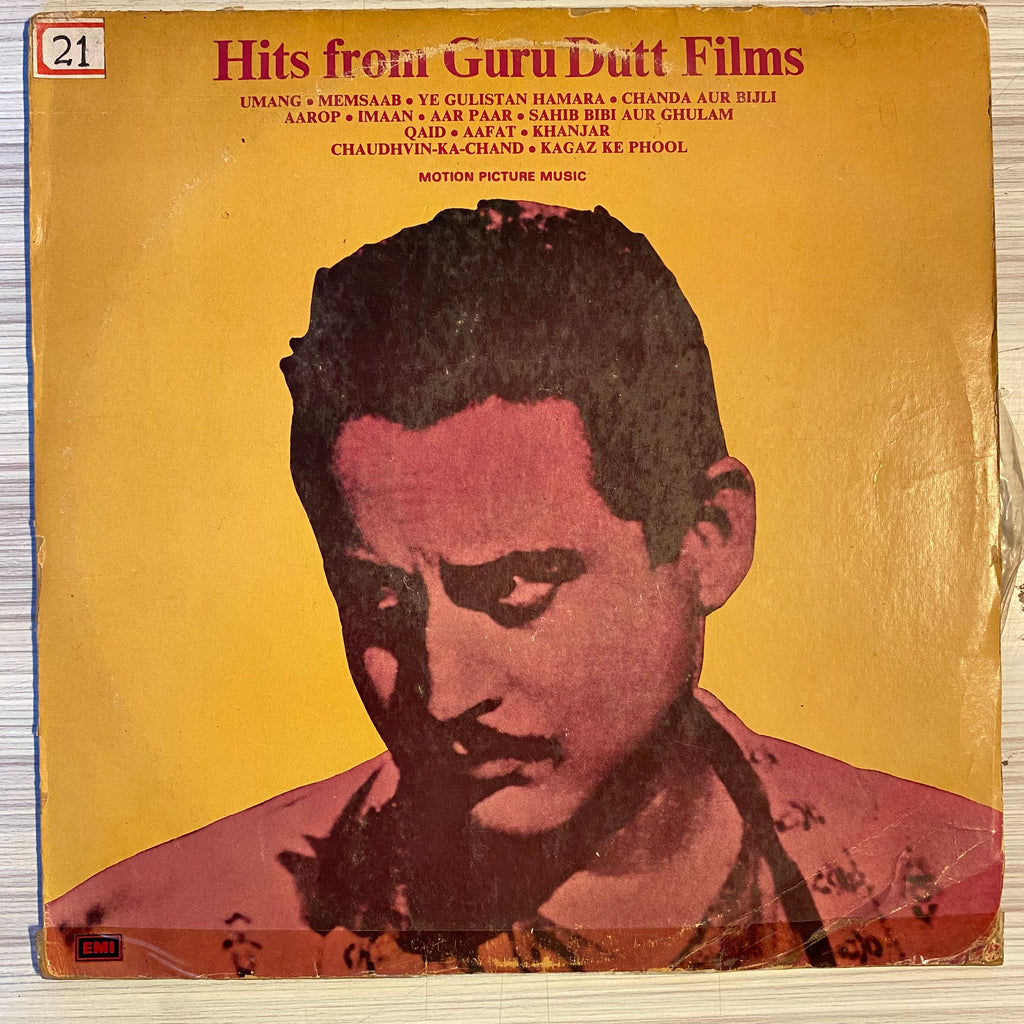 Various – Hits From Guru Dutt Films (Used Vinyl - VG) PB Marketplace