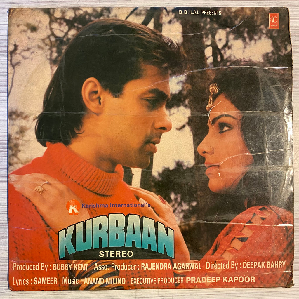 Sameer, Anand Milind – Kurbaan (Used Vinyl - P) PB Marketplace