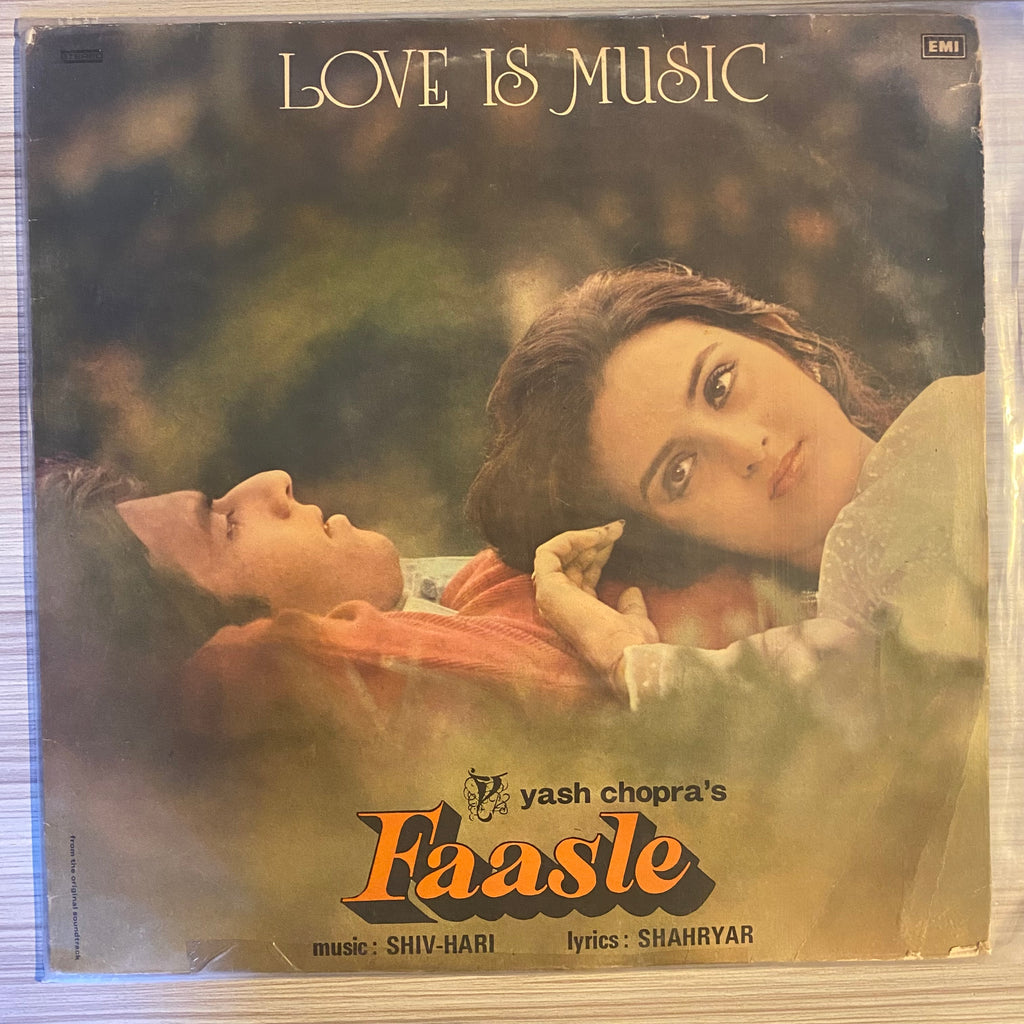 Shiv-Hari, Shahryar – Faasle (Love Is Music) (Used Vinyl - VG) PB Marketplace