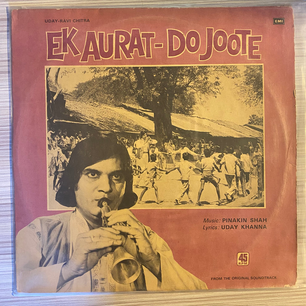 Pinakin Shah – Ek Aurat - Do Joote (Used Vinyl - G) PB Marketplace