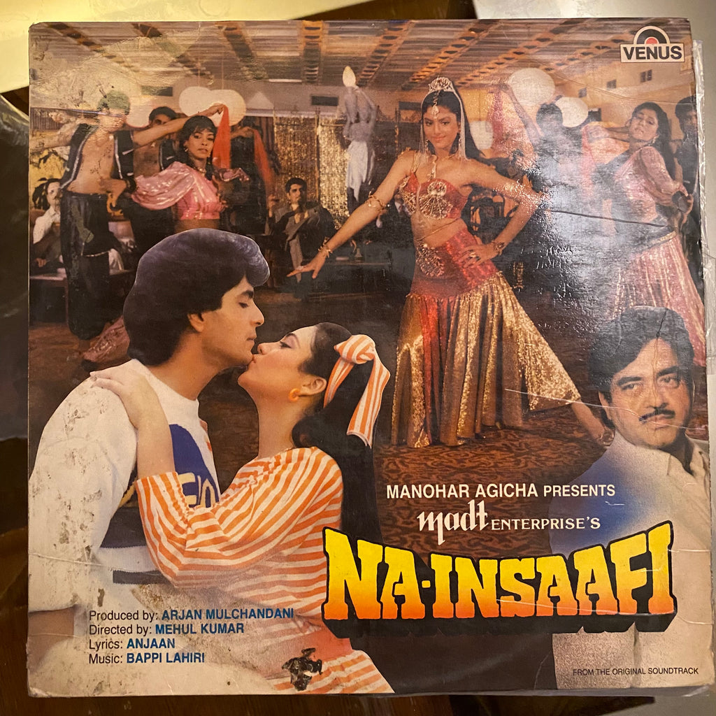 Anjaan, Bappi Lahiri – Na-Insaafi (Used Vinyl - VG) PB Marketplace