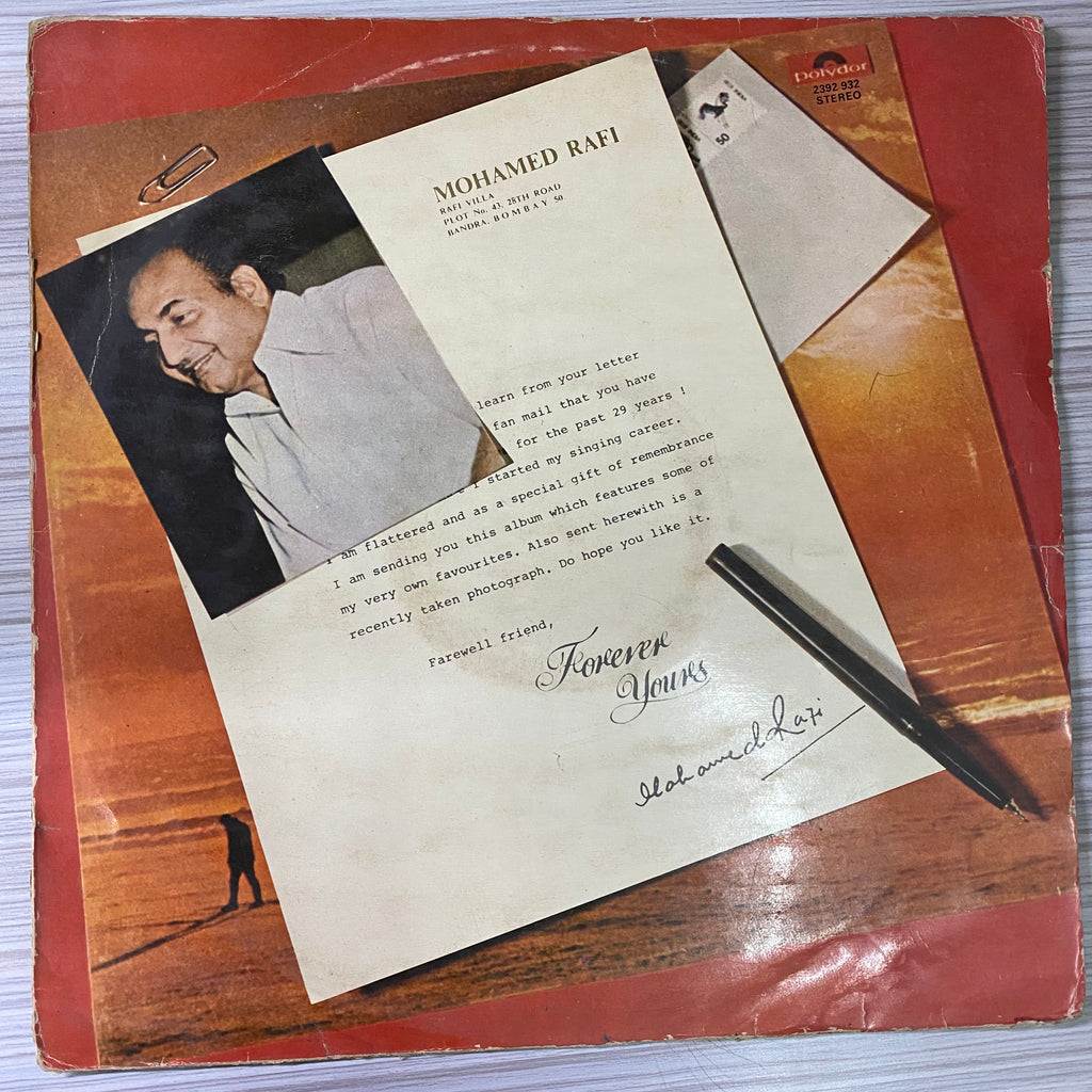 Mohd. Rafi – Forever Yours (Used Vinyl - VG) PB Marketplace