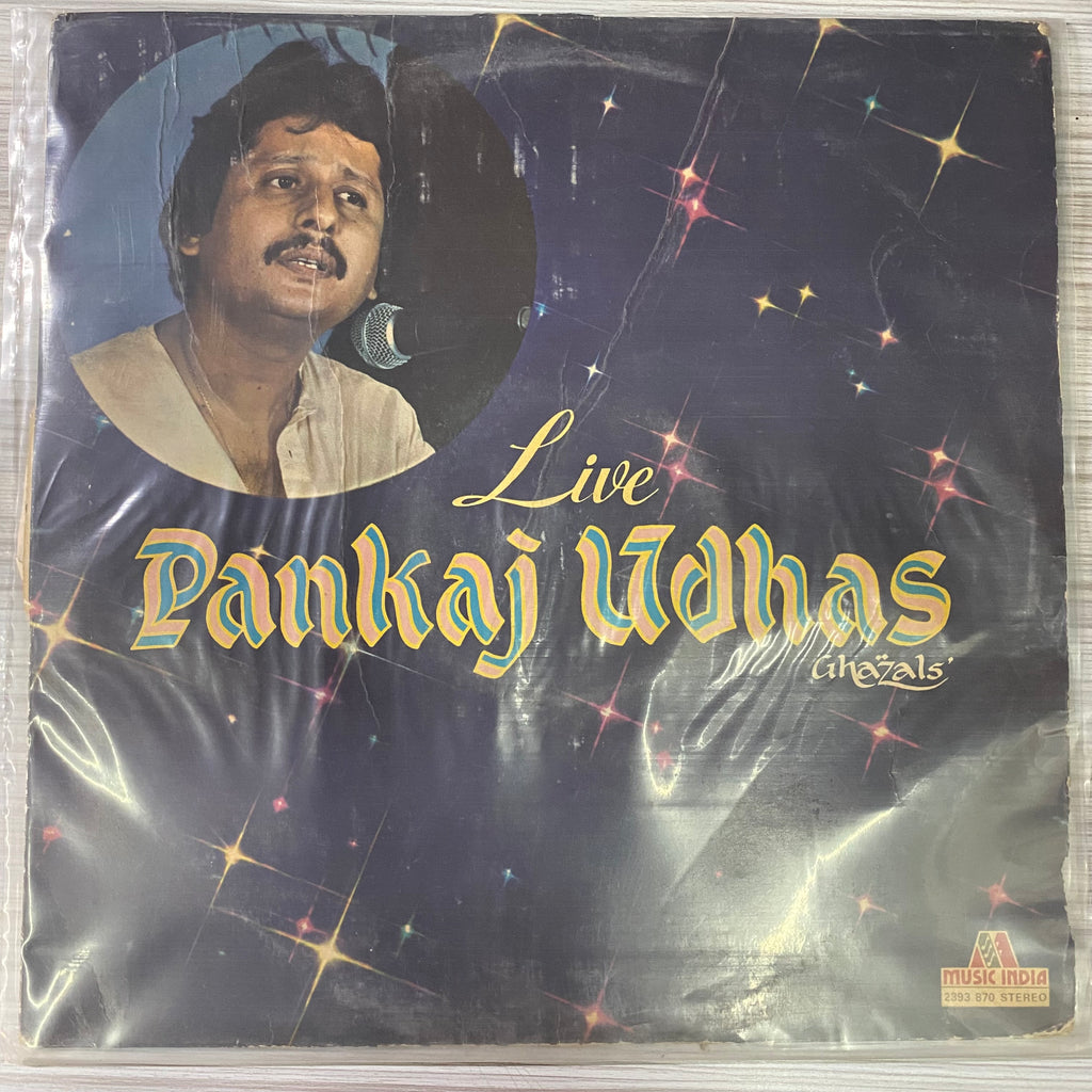 Pankaj Udhas – Live - Pankaj Udhas (Ghazals) (Used Vinyl - VG) PB Marketplace