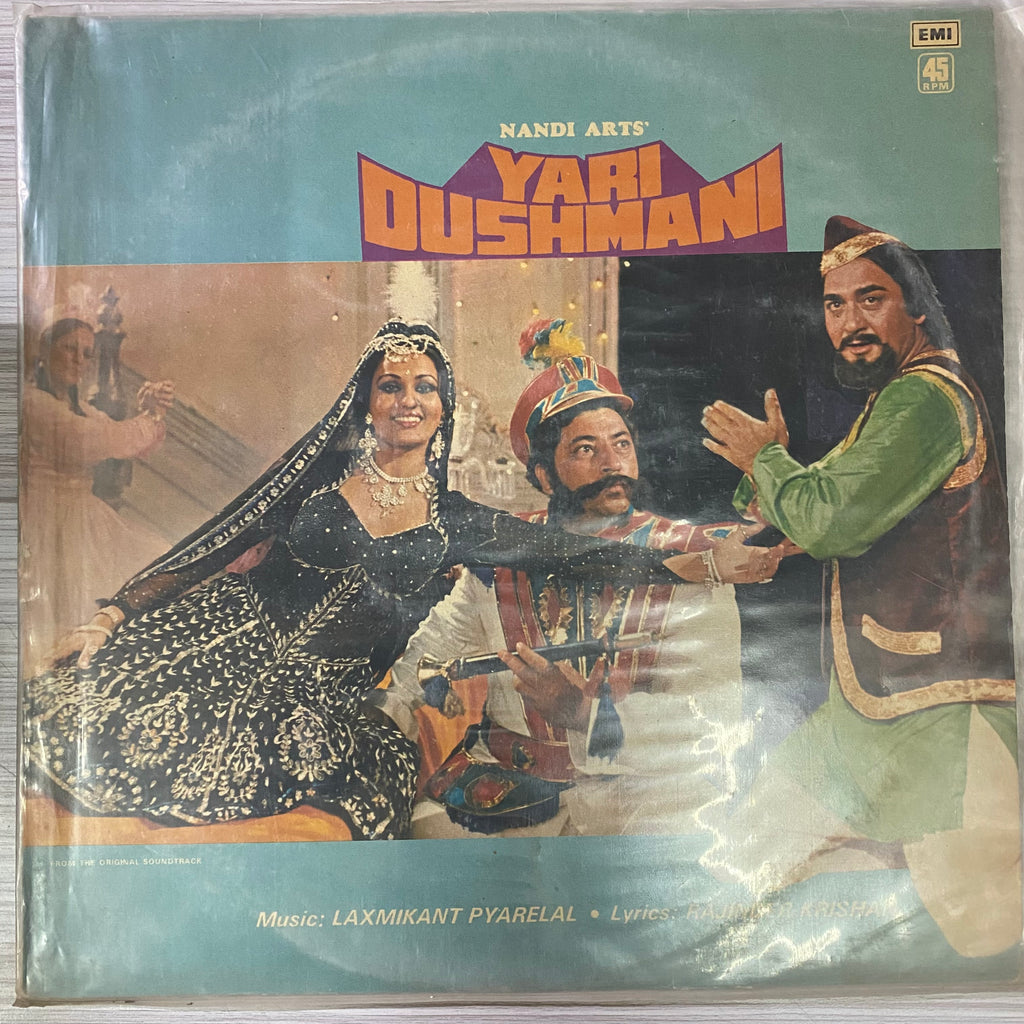 Laxmikant Pyarelal Rajinder Krishan – Yari Dushmani (Used Vinyl - VG) PB Marketplace