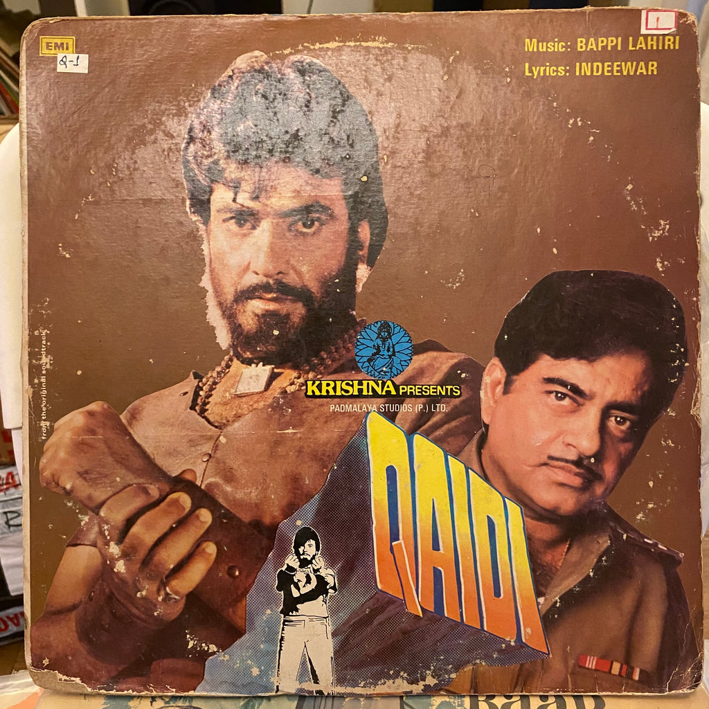 Bappi Lahiri, Indeewar – Qaidi (Used Vinyl - VG) PB Marketplace