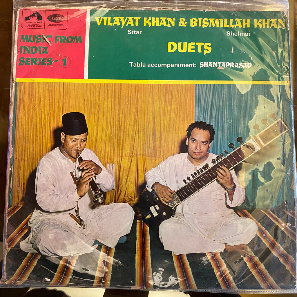 Vilayat Khan & Bismillah Khan, Shantaprasad – Duets (Used Vinyl - P) AS Marketplace