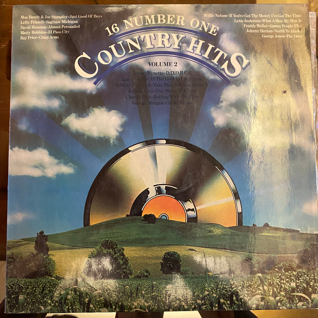 Various – 16 Number One Country Hits Volume 2 (Used Vinyl - VG+) AS Marketplace