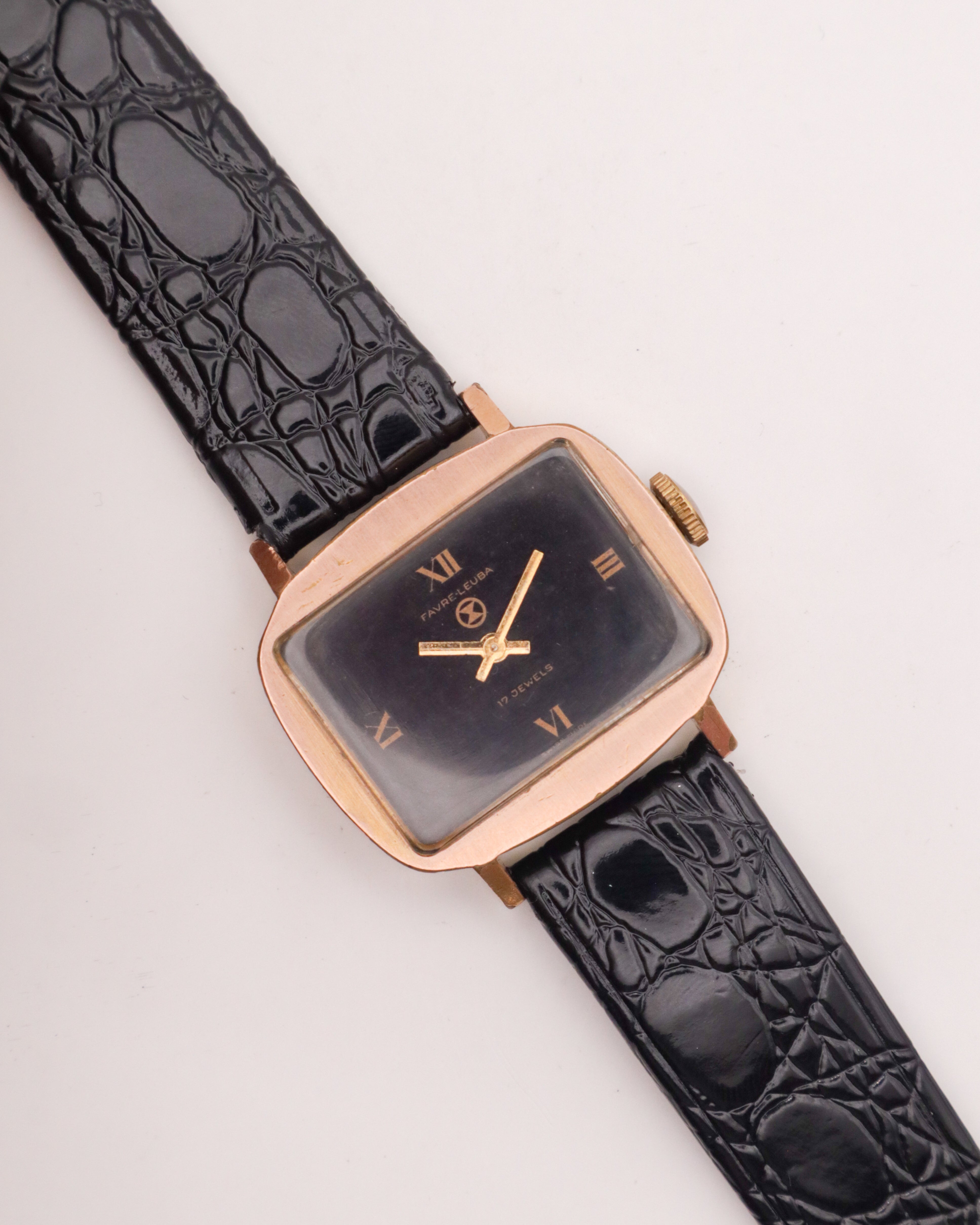 Favre Leuba TV Dial (Rose Gold)