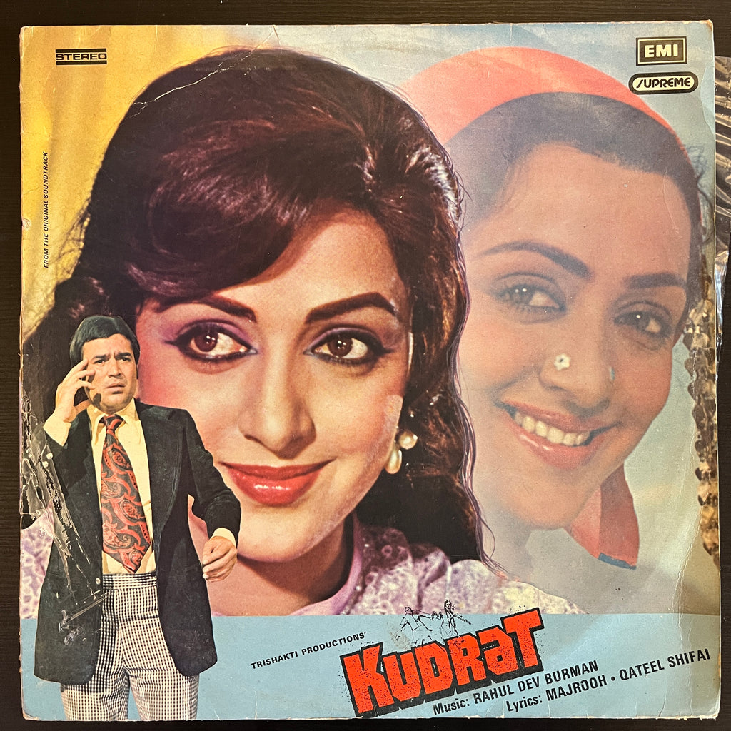 Rahul Dev Burman, Majrooh • Qateel Shifai – Kudrat (Used Vinyl - VG) NJ Marketplace
