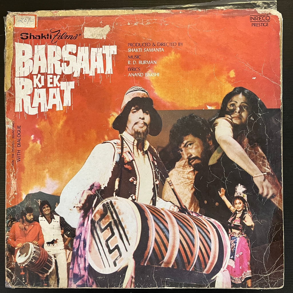R. D. Burman, Anand Bakshi – Barsaat Ki Ek Raat (Used Vinyl - VG) NJ Marketplace