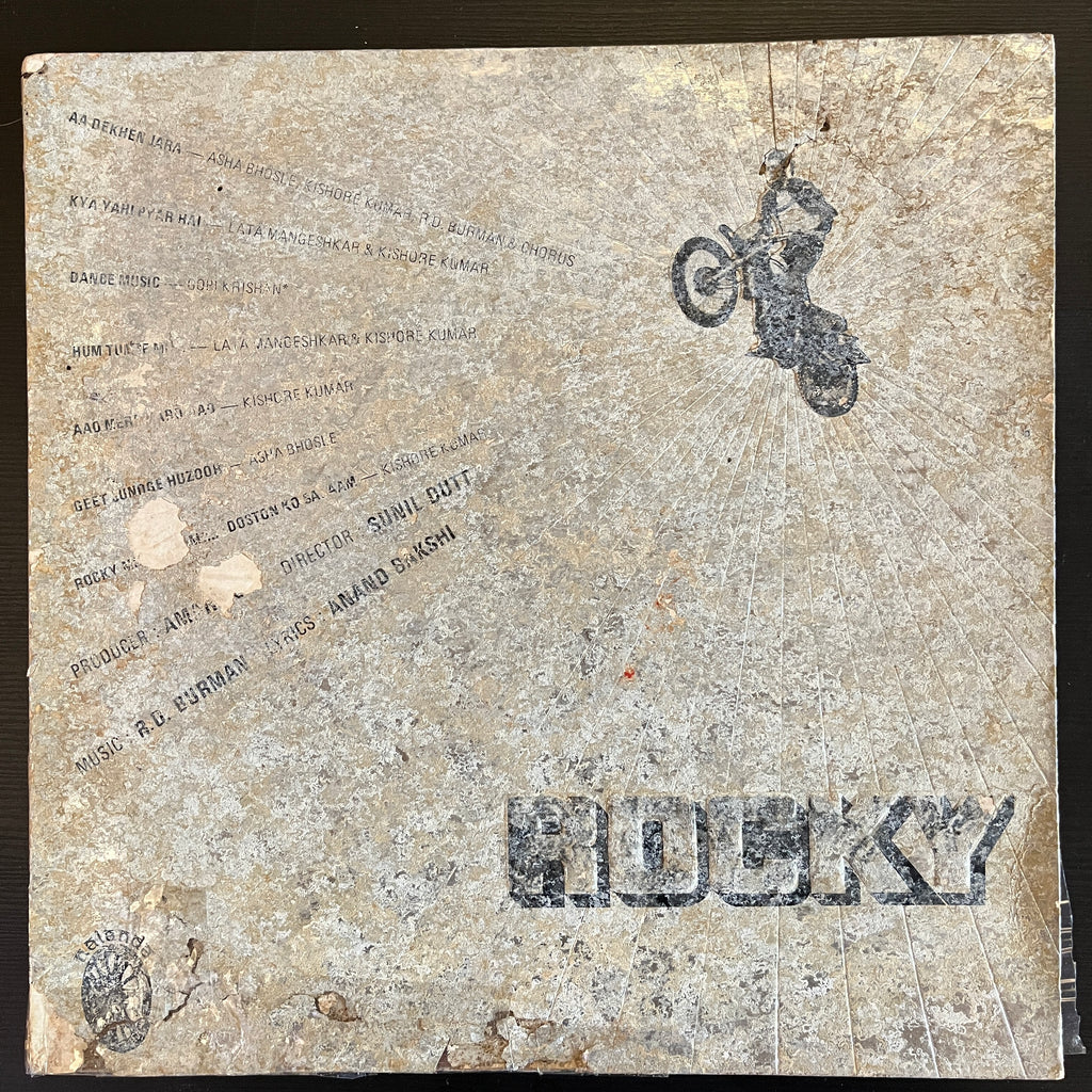 R. D. Burman, Anand Bakshi – Rocky (Used Vinyl - VG) NJ Marketplace