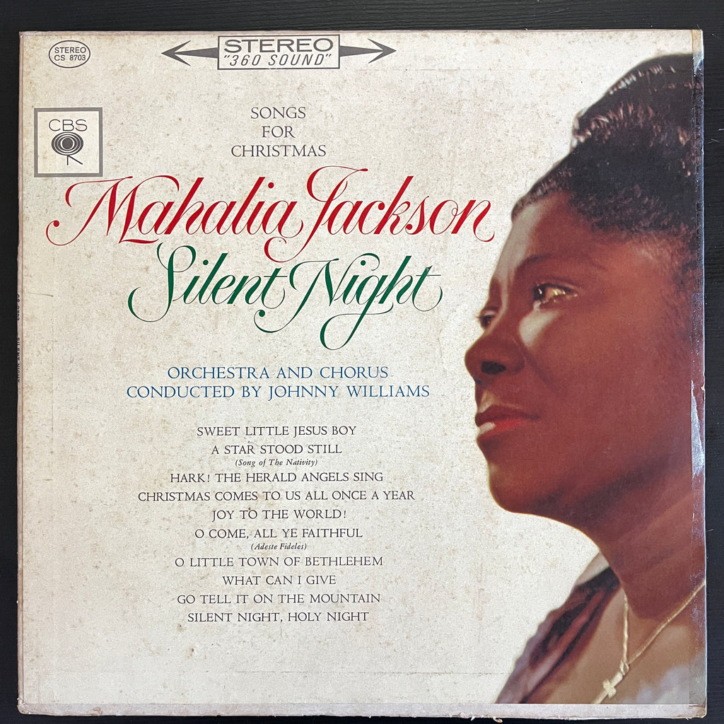 Mahalia Jackson – Silent Night - Songs For Christmas (Indian Pressing) (Used Vinyl - VG) LM Marketplace