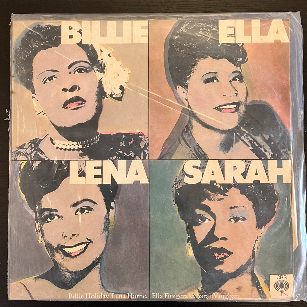 Billie Holiday, Ella Fitzgerald, Lena Horne, Sarah Vaughan – Billie, Ella, Lena, Sarah! (Indian Pressing) (Used Vinyl - VG+) LM Marketplace
