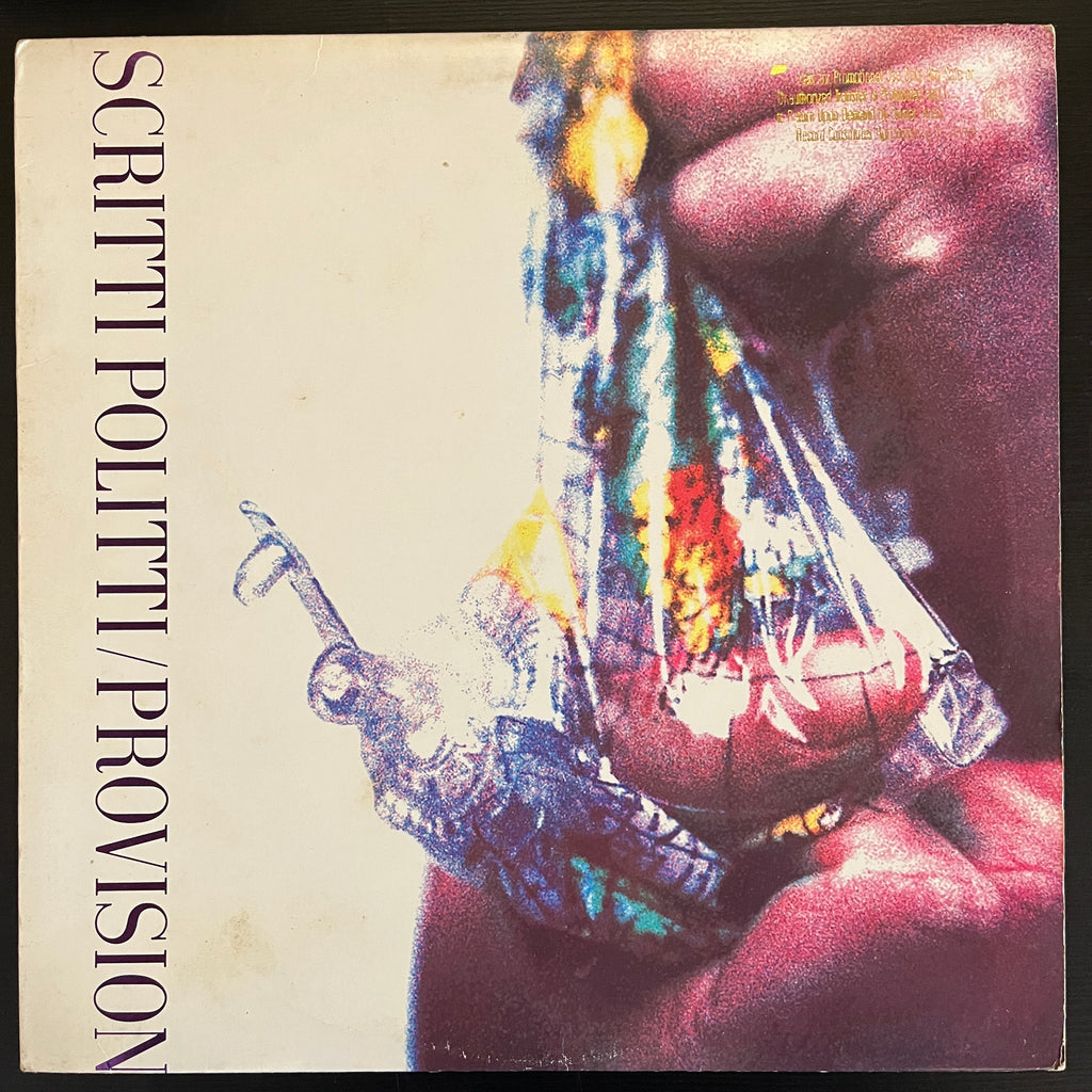 Scritti Politti – Provision (Used Vinyl - VG+) LM Marketplace