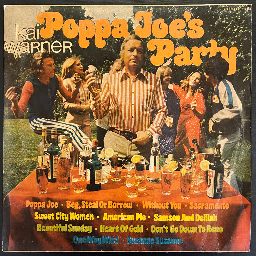 Kai Warner – Poppa Joe's Party (Indian Pressing) (Used Vinyl - VG) LM Marketplace