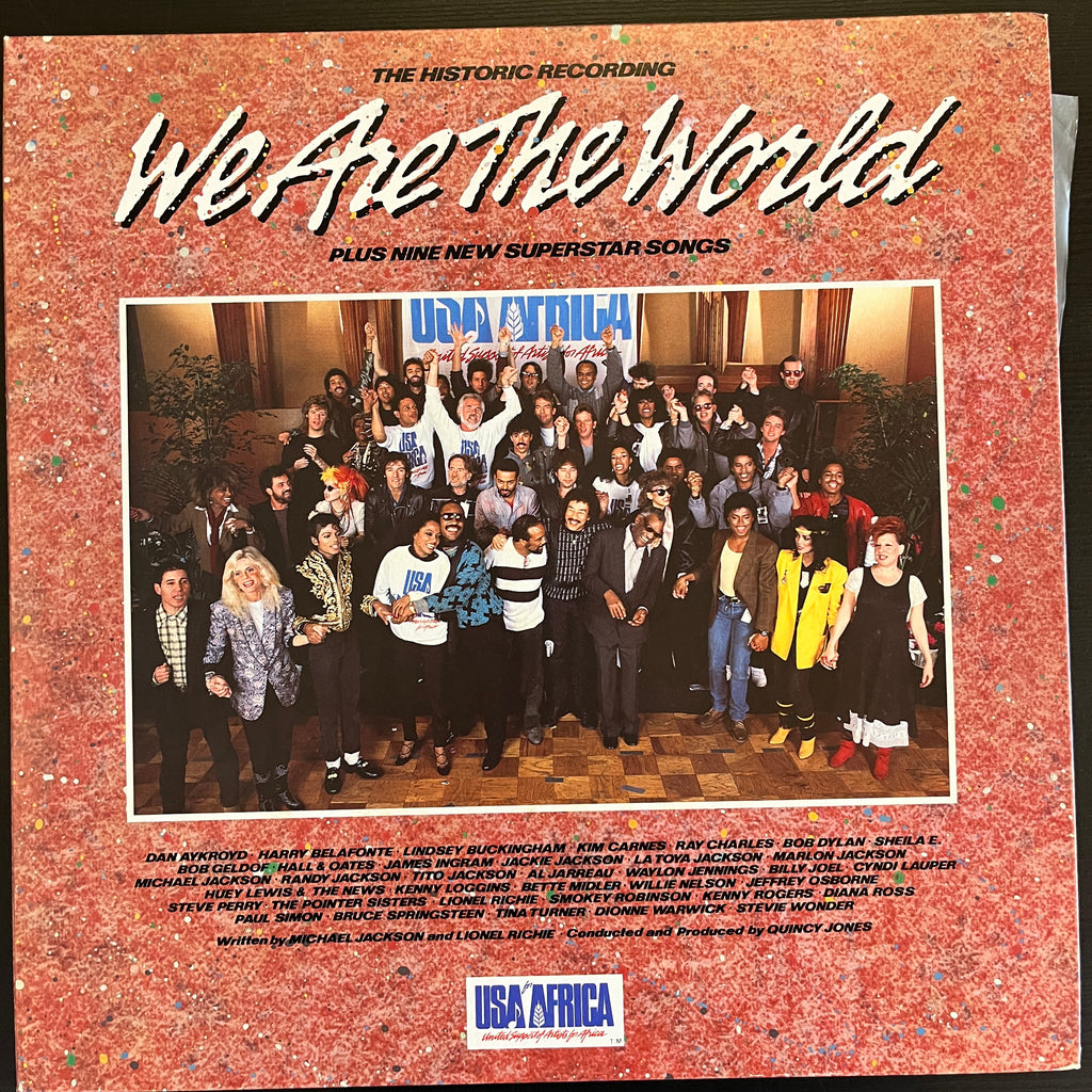 USA For Africa – We Are The World (Used Vinyl - VG+) LM Marketplace