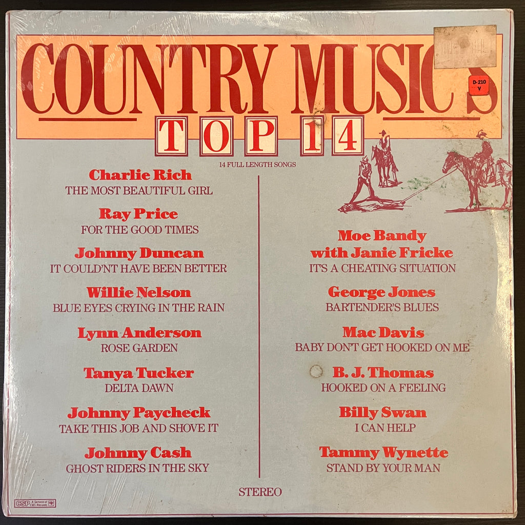 Various – Country Music's Top 14 (MINT) LR Marketplace