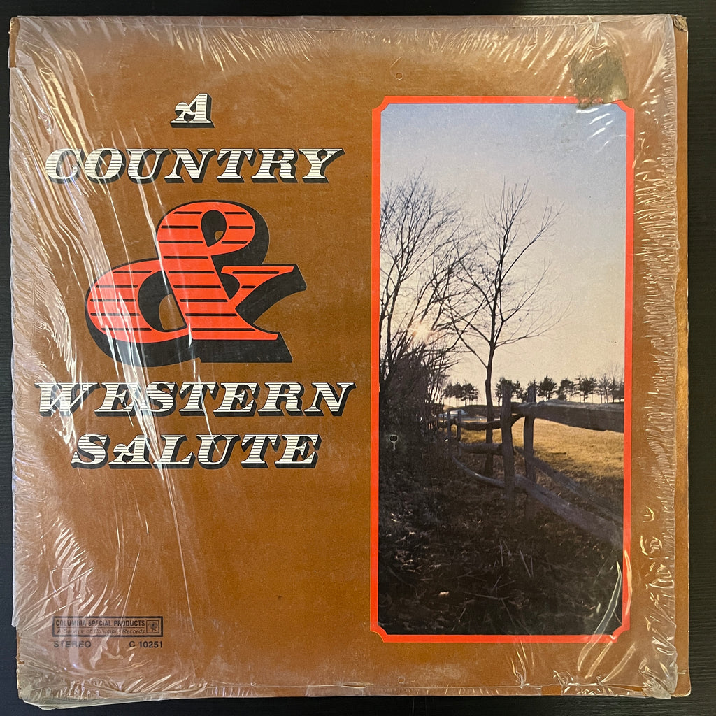 Various – A Country & Western Salute (Used Vinyl - VG+) LR Marketplace