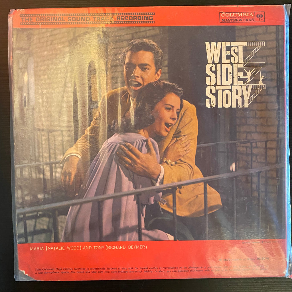 Leonard Bernstein – West Side Story (The Original Sound Track Recording) (Used Vinyl - G) MD Marketplace