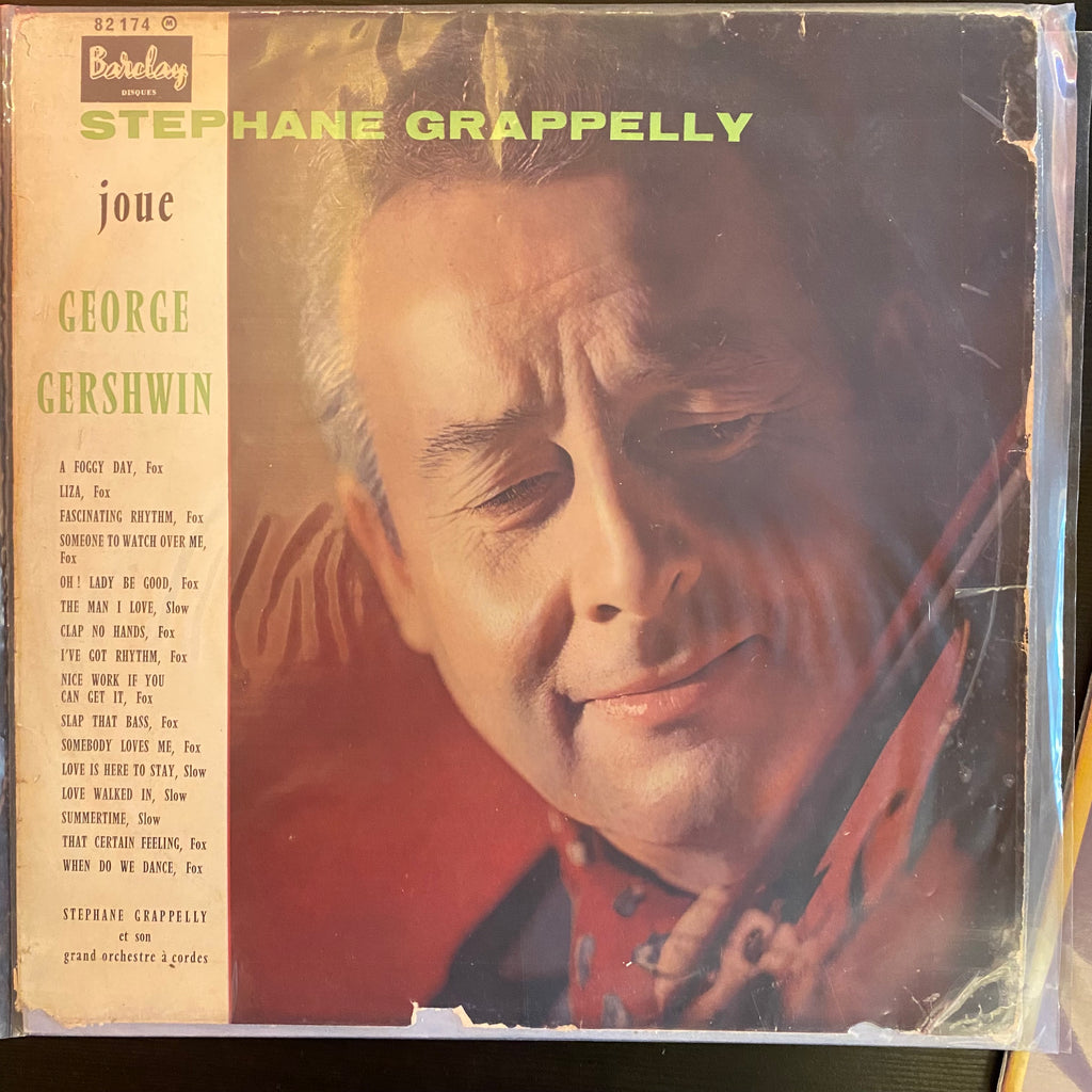 Stephane Grappelly Et Son Grand Orchestre A Cordes – Stephane Grappelly Joue George Gershwin (Used Vinyl - G) MD Marketplace