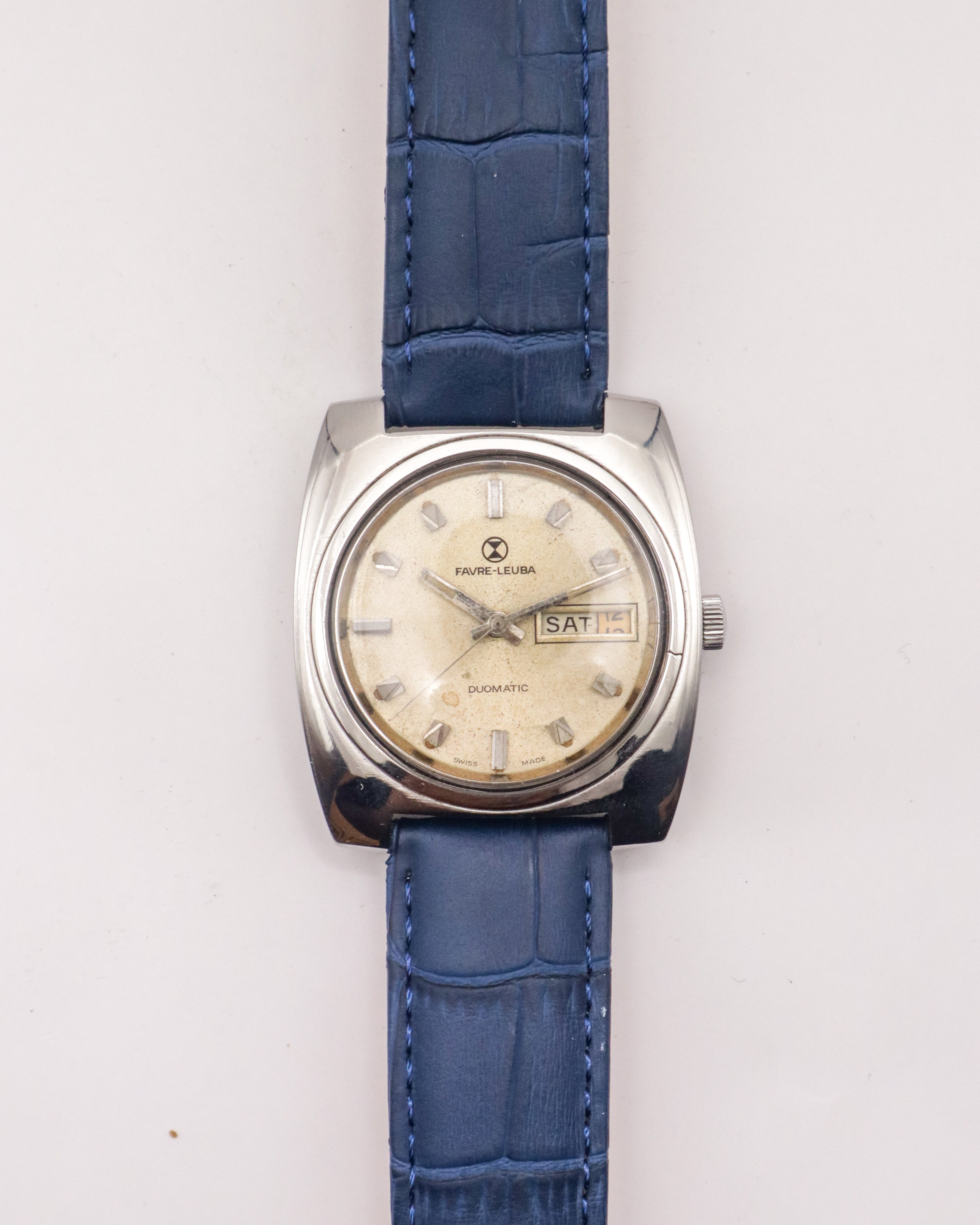 Favre Leuba Duomatic XL ( push in date change )