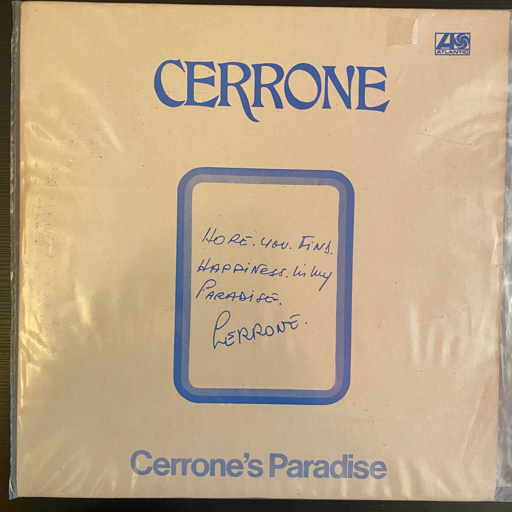 Cerrone – Cerrone's Paradise (Used Vinyl - VG) MD Marketplace