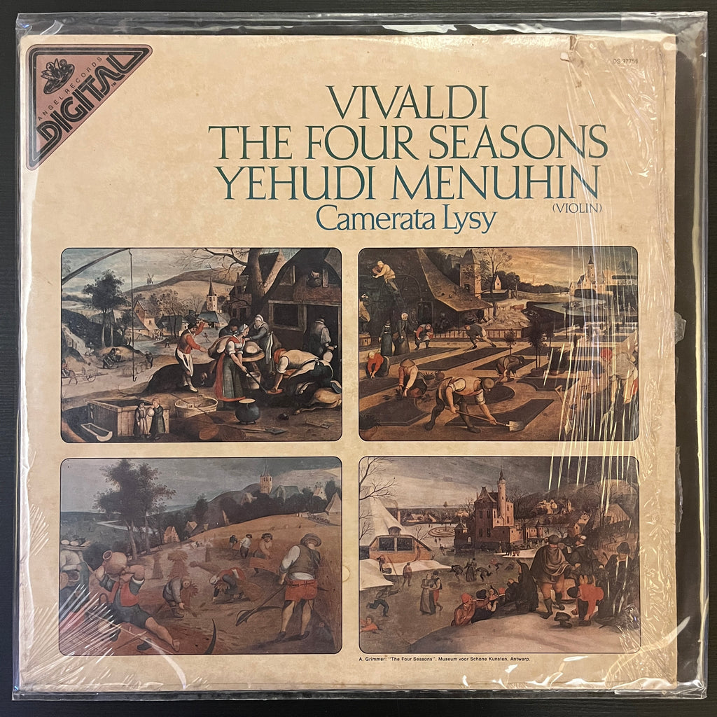 Vivaldi, Yehudi Menuhin, Camerata Lysy – The Four Seasons (Used Vinyl - VG+) KG Marketplace