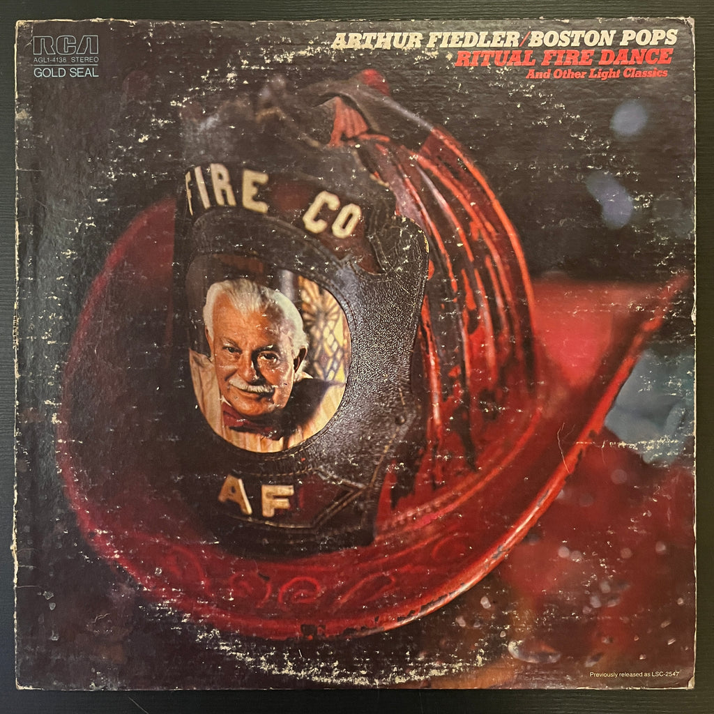 Arthur Fiedler / Boston Pops – Ritual Fire Dance And Other Light Classics (Used Vinyl - VG) KG Marketplace