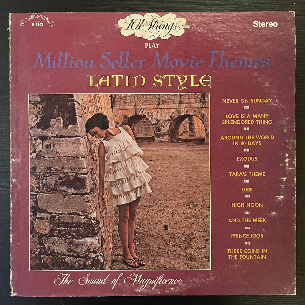 101 Strings – Play Million Seller Movie Themes Latin Style (Used Vinyl - VG+) KG Marketplace