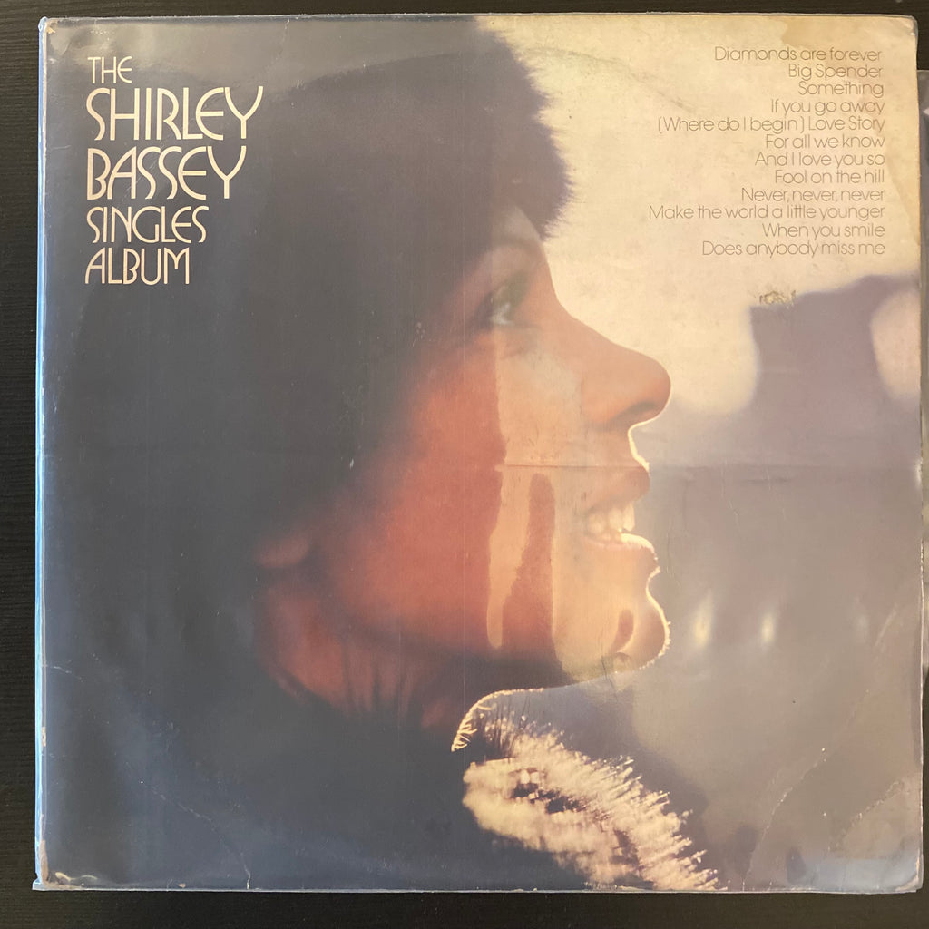 Shirley Bassey – The Shirley Bassey Singles Album (Used Vinyl - VG+) MD Marketplace