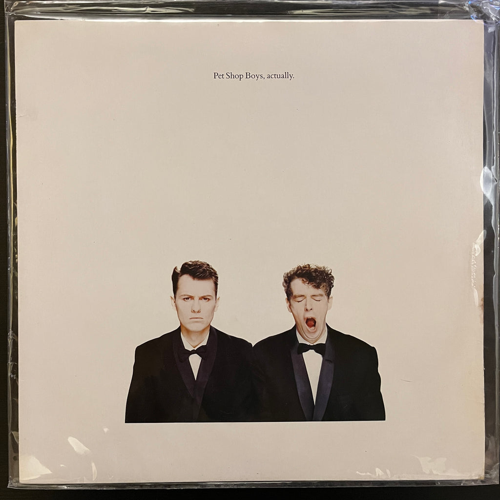 Pet Shop Boys – Actually (Used Vinyl - VG+) KG Marketplace