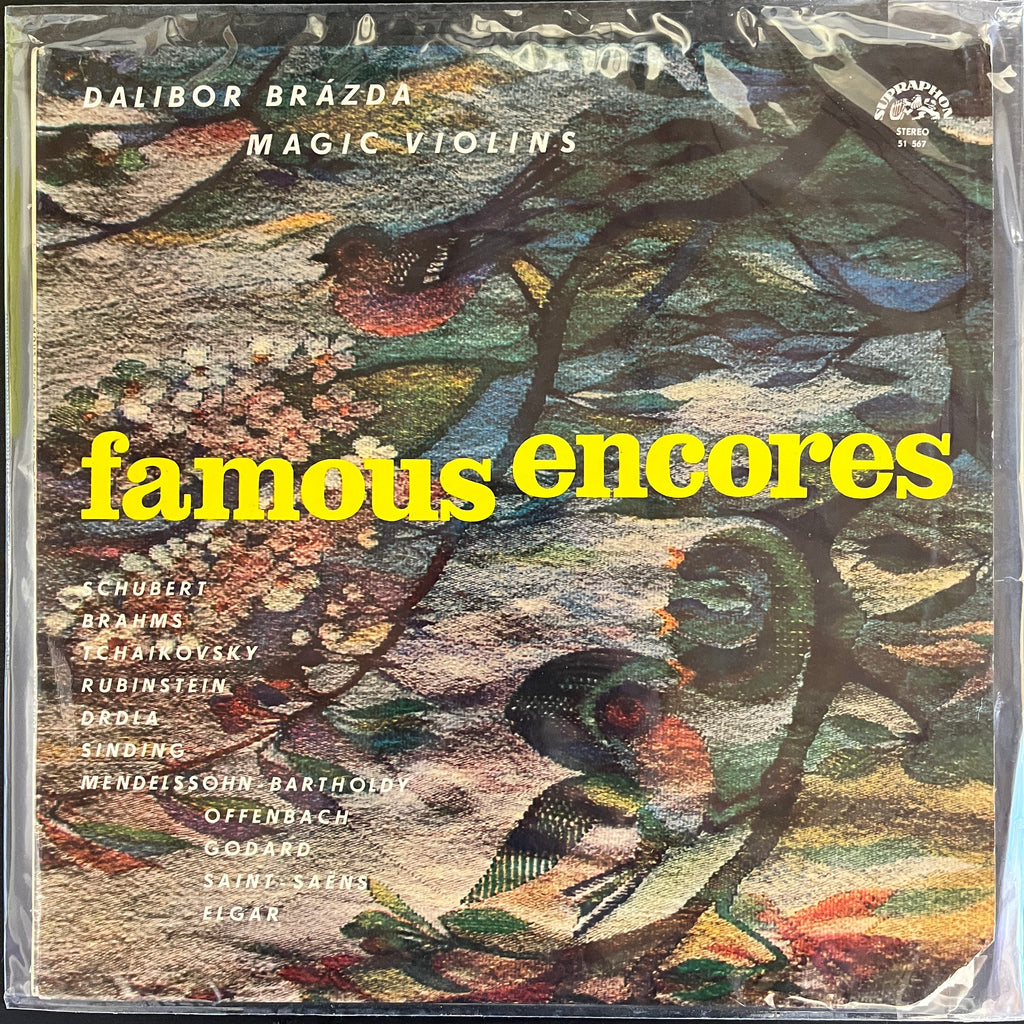 Dalibor Brázda – Magic Violins - Famous Encores (Used Vinyl - VG) KG Marketplace