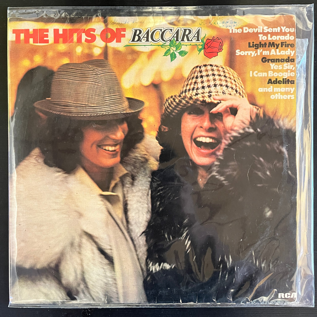 Baccara – The Hits Of Baccara (Indian Pressing) (Used Vinyl - VG) KG Marketplace