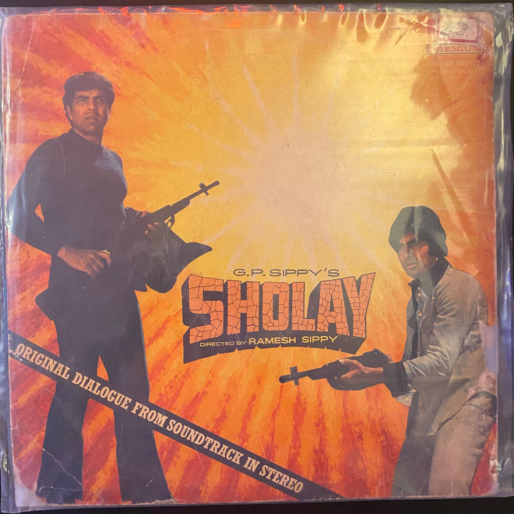 R. D. Burman – Sholay (Sound And Dialogue Album) (Used Vinyl - G) MD Marketplace