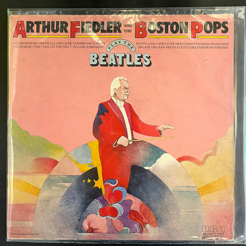 Arthur Fiedler And The Boston Pops – Play The Beatles (Used Vinyl - VG) KG Marketplace