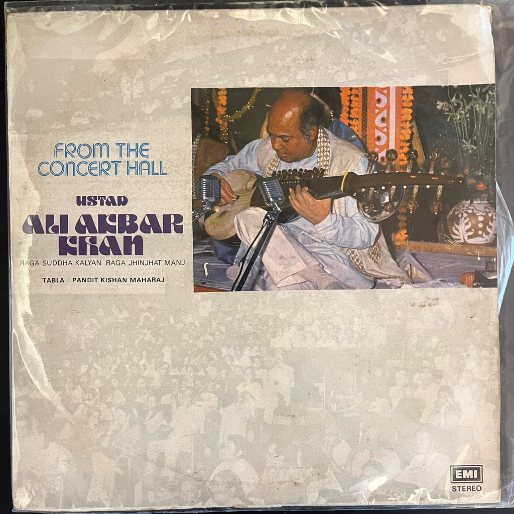 Ustad Ali Akbar Khan – From The Concert Hall (Used Vinyl - VG+) KG Marketplace