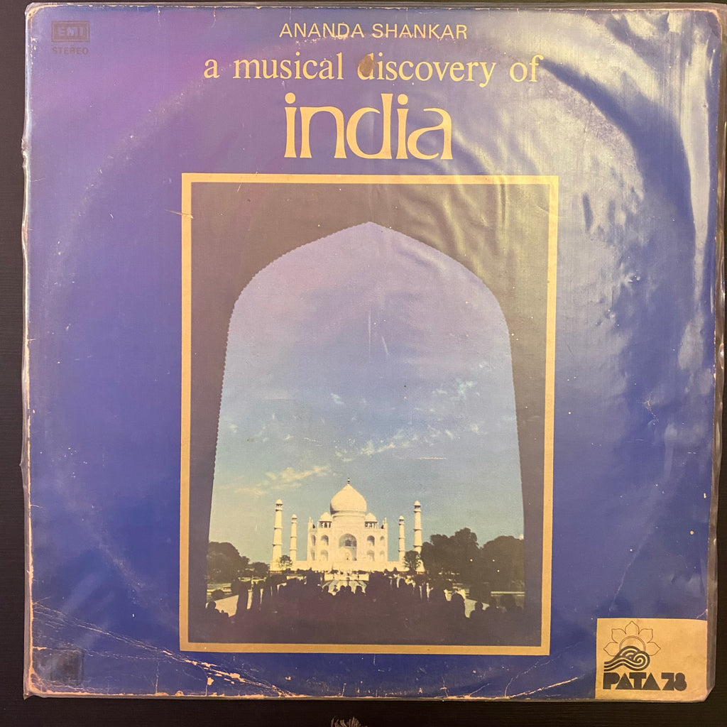 Ananda Shankar – A Musical Discovery Of India (Used Vinyl - G) MD Marketplace