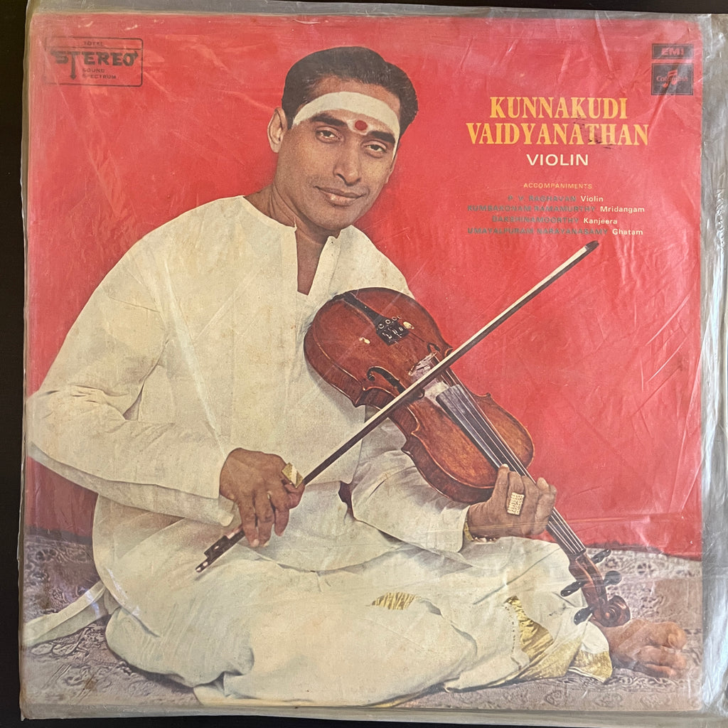 Kunnakkudi Vaidyanathan – Violin (Used Vinyl - VG) KG Marketplace