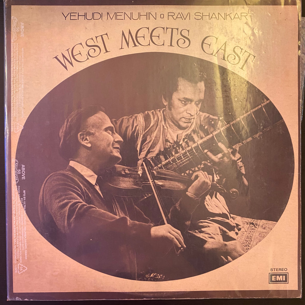 Yehudi Menuhin And Ravi Shankar – West Meets East (Used Vinyl - VG) MD Marketplace
