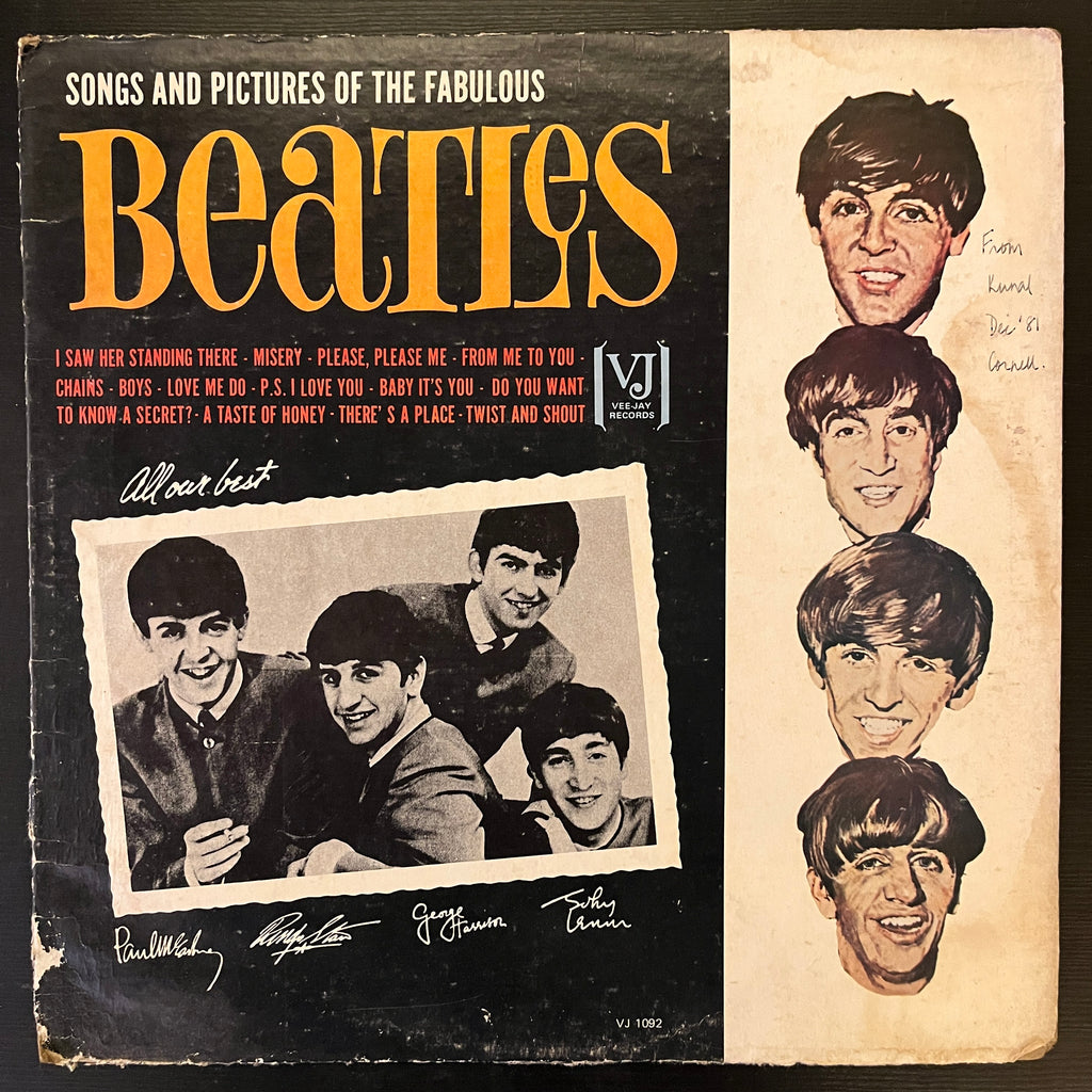 The Beatles – Songs And Pictures Of The Fabulous Beatles (Used Vinyl - VG) RR Marketplace