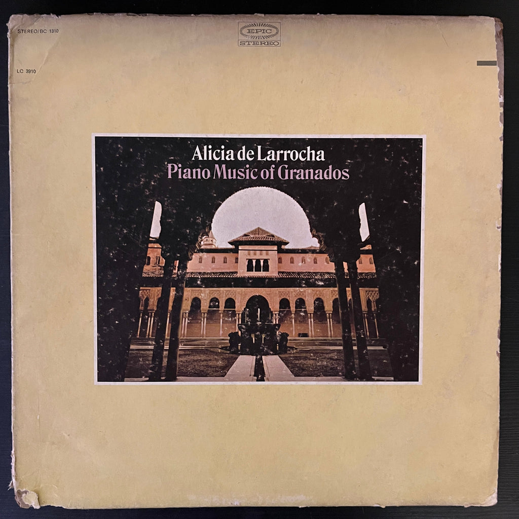 Alicia de Larrocha - Granados – Piano Music Of Granados (Used Vinyl - VG) RR Marketplace